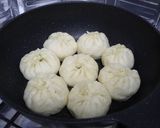 焼きまんじゅう・大量小松菜消費・中華点心作り方15写真