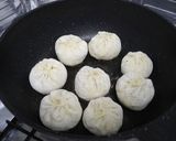 焼きまんじゅう・大量小松菜消費・中華点心作り方13写真