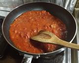 なす、チーズとツナのトマト煮込み作り方2写真