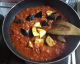 なす、チーズとツナのトマト煮込み作り方4写真