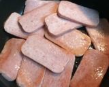 BBQにスパムおむすび作り方1写真