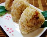 サッパリ美味しい梅ジャコおかかおにぎり♪作り方5写真