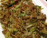 我が家のソース焼きそば作り方6写真