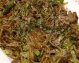 我が家のソース焼きそば作り方7写真