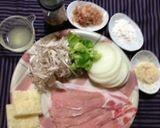 豚肉ロース薄切り野菜たっぷり煮作り方1写真