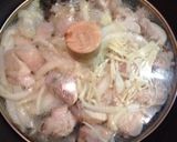 超簡単ありもので♡鶏のバター醤油パスタ作り方2写真