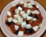 なす、チーズとツナのトマト煮込み作り方7写真