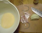 簡単^ω^牛乳と全卵の【カルボナーラ】作り方1写真