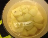粉ふきいもの焼きそばソース味！作り方1写真