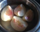 果物アレルギーさん用白桃コンポート作り方6写真