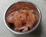 ＊暑い日にさっぱり♪艶々の鶏水晶＊作り方1写真