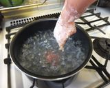 ＊暑い日にさっぱり♪艶々の鶏水晶＊作り方3写真