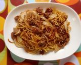 牛オイスター焼きそば作り方6写真