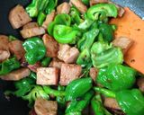 スパムとピーマンの味噌炒め作り方4写真
