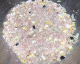 肉詰めピーマンのきのこあんかけ作り方4写真