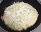 豆腐が入ったもちベーコンのお好み焼き作り方3写真