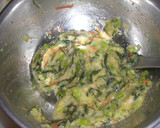 一口がんもの野沢菜おろしぽん酢かけ作り方2写真