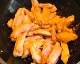 鶏肉,パイナップルの梅肉炒め作り方4写真