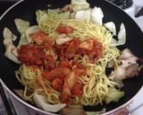 豚キムチ焼きそば作り方4写真
