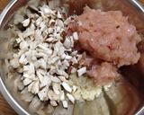 鶏ごぼうハンバーグ作り方4写真
