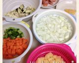 美味しいミネストローネ♪夜食にも☆作り方1写真
