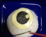 キャラ弁 モンスターズインク マイク作り方3写真