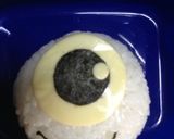 キャラ弁 モンスターズインク マイク作り方4写真