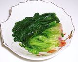 ちぢみほうれん草のお浸し作り方4写真