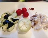 イカの洋風スープ作り方1写真