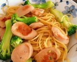 ☆あまりものでバター醤油パスタ☆作り方7写真