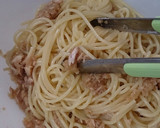 ツナと大根おろしだけの簡単すぎ和風パスタ作り方5写真