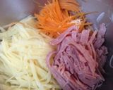 朝食にも！スパムとジャガイモのガレット作り方1写真