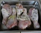 揚げないカリカリ・チキン　オーブン焼き作り方1写真