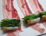 衣が柿の種♪豚肉巻♪作り方3写真