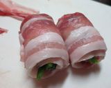 衣が柿の種♪豚肉巻♪作り方4写真