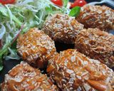 衣が柿の種♪豚肉巻♪作り方8写真