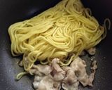 簡単健康焼きそば☆ぬか漬け野菜入り作り方5写真
