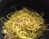 簡単健康焼きそば☆ぬか漬け野菜入り作り方6写真