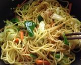 簡単健康焼きそば☆ぬか漬け野菜入り作り方8写真