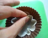 レンジで餃子の皮カップ♬コツあり作り方1写真