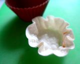 レンジで餃子の皮カップ♬コツあり作り方3写真