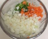 具沢山★お弁当ハンバーグ作り方1写真