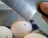 包丁と箸があればツルンと剥けるゆで卵♪作り方1写真