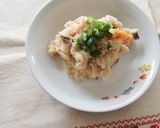 夏だから、火を使わずにえのき入りおから作り方6写真