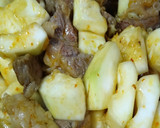 ご飯がすすむ♪　冬瓜と牛肉の炒め物作り方5写真