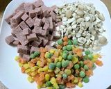 レンジで簡単スパム入りオムレツ作り方1写真