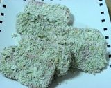 スパムの青のりチーズパン粉焼き作り方2写真