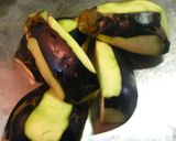 ■豚肉と茄子のにんにくトマト煮込み■作り方1写真