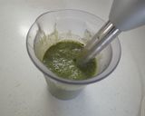 朝のスピード栄養補給★グリーンスムージー作り方3写真