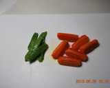 砂糖不使用☆彡　拘りの付け合わせ野菜作り方1写真